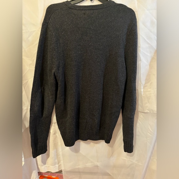 Sonoma Men's Charcoal Crew Neck Sweater - Picture 4 of 8
